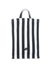 Patou Striped Bag In Black