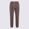 Rick Owens Mastodon Megacargo Tapered Trousers In Dust
