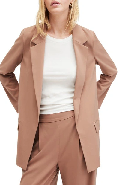 Allsaints Aleida Tri Blazer In Rich Pink