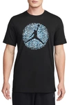 Jordan Men's  Flight Essentials T-shirt In Black/black