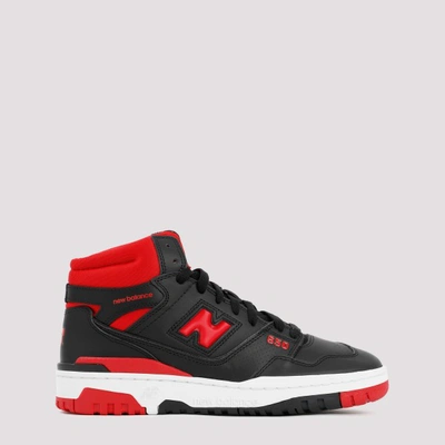 New Balance 650 High-top Sneakers In Black Red