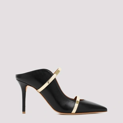 Malone Souliers Maureen Mules In Black Gold