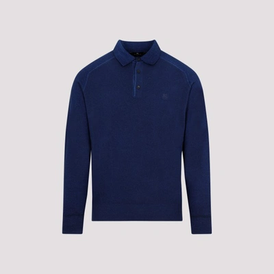 Etro Wool Sweater In Blu
