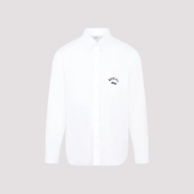 Berluti Alessandro Logo Cotton Shirt In White