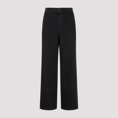 032c Denim Jeans In Washed Black