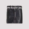 Y/PROJECT Y/PROJECT BELT LEATHER MINI SKIRT