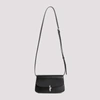 The Row Leather E/w Sofia Cross-body Bag In Blpl Black