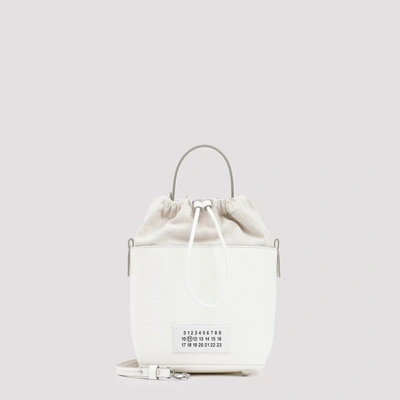 Maison Margiela 5ac Bucket Bag In H White