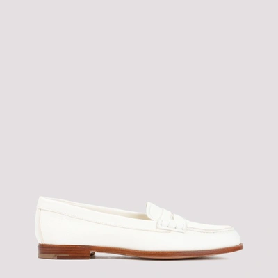 Church's Heswall Leather Penny Loafers In Beige