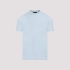 DUNHILL DUNHILL AD INSIGNIA COTTON T-SHIRT