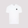 Stone Island White Patch T-shirt In A White