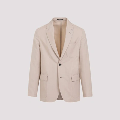 Dunhill Convertible Outerwear Blazer In Biscuit