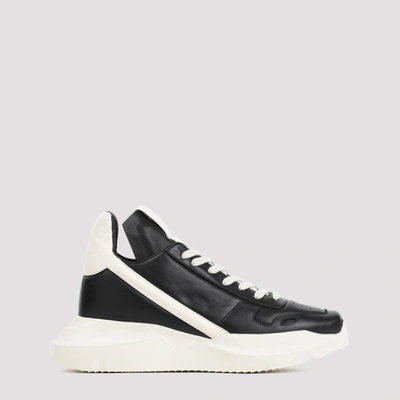 Rick Owens Geth Runner In Black Milk Black Milk