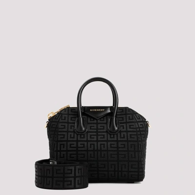 Givenchy Antigona Leather Mini Tote Bag In Black