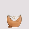 VALENTINO GARAVANI VALENTINO GARAVANI V LOGO GATE LEATHER TOP HANDLE BAG
