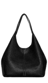 Rebecca Minkoff Darren Leather Shoulder Bag In Black