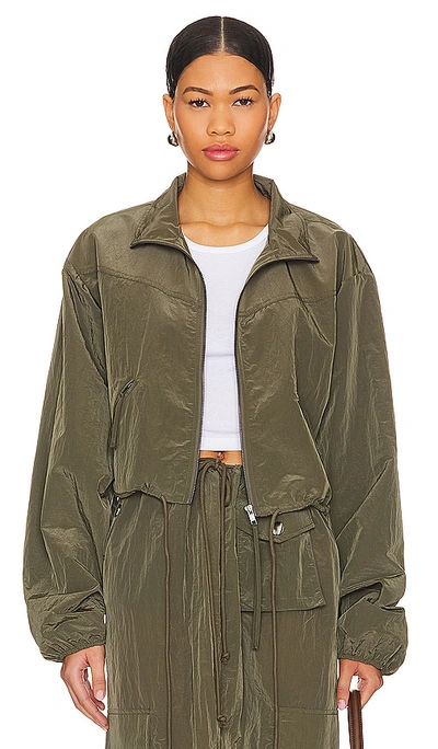 Lovers & Friends Noah Jacket In Olive Green