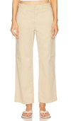 Nili Lotan Leofred Cargo Pant In Sandstone