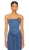 MAJORELLE LUDA BUSTIER TOP