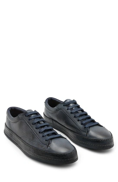 John Varvatos Wooster Sneaker In Blue Stone