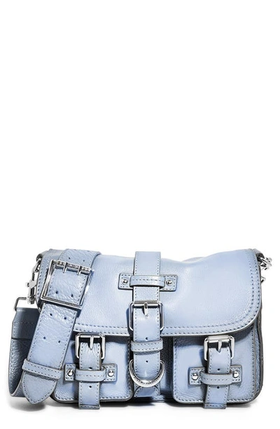 Aimee Kestenberg Women's Saddle-up Leather Crossbody Bag In Breeze Blue