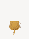 CHLOÉ CHLOE MARCIE SMALL SADDLE BAG HONEY GOLD