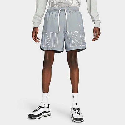 Nike Men's Sportswear Embroidered Woven Flow Shorts In Multi