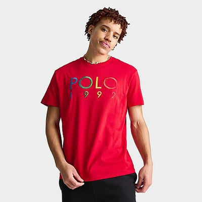 Polo Ralph Lauren Men's 1992 Logo Jersey T-shirt In Red