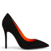 Giuseppe Zanotti Lucrezia Pointed Leather Pumps In Black