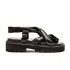 TRACEY NEULS ESCHER SMOKE | LEATHER SANDALS