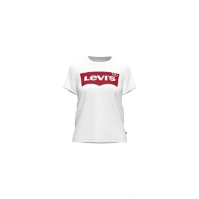 Levi's T-shirt Blanc In White