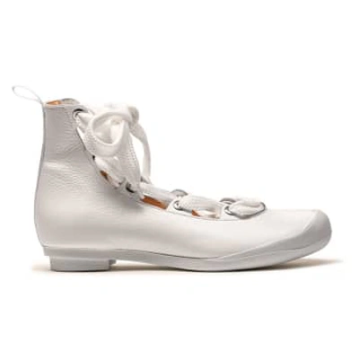 Tracey Neuls Highlander Chalk | Leather Shoe In White