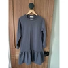 BEAUMONT ORGANIC POLLY DRESS IN PEWTER SIZE M