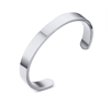 Stephen Oliver Silver Cuff Bangle In Silver