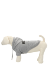 MOSCHINO MOSCHINO CAPSULE PETS HOODIE PETS ACCESORIES GRAY