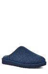 Ugg Classic Scuff Slipper In Heather Navy