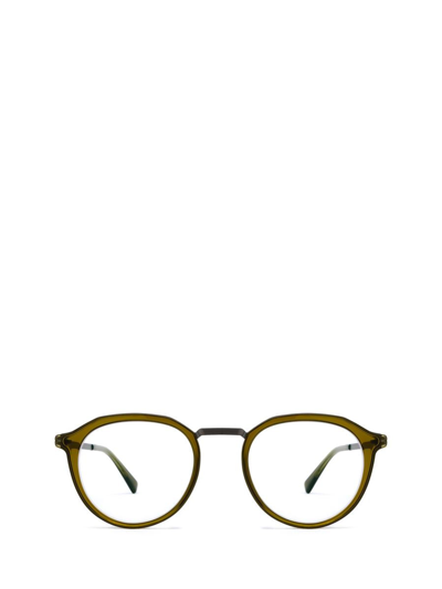 Mykita Eyeglasses In A67-graphite/peridot