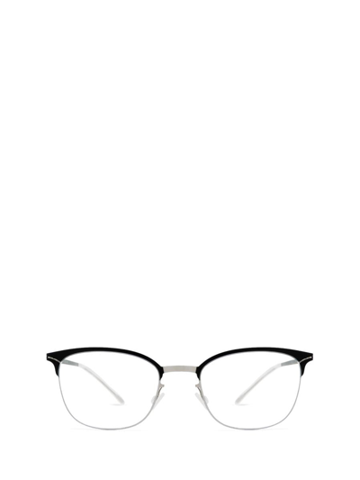 Mykita Eyeglasses In Silver/black