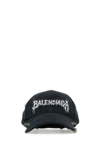 BALENCIAGA BALENCIAGA MAN SLATE COTTON BASEBALL CAP