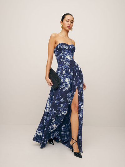 leilani blue maxi dress The *LEILANI DRESS* is our best-selling simple and sultry maxi dress. And  we're loving it in Tulip Fields  Shop this dress and all the new styles  in Tulip Fields online or