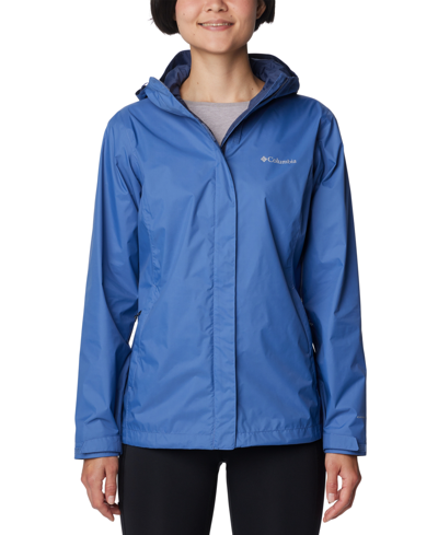 Columbia Women's Omni-tech Arcadia Ii Rain Jacket In Sapphire Blue