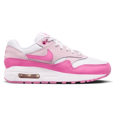 Nike Kids' Girls  Air Max 1 In White/playful Pink/pink Foam