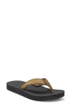 Teva Reflip Flip Flop In Quincy Dark Olive