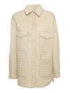 Duno Nima Beige Jacket In White