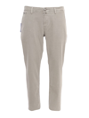 Jacob Cohen Brown 5 Pocket Trousers In Gray
