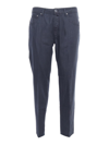 Jacob Cohen Blue Trousers In Blue