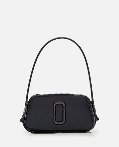 Marc Jacobs The Slingshot Dtm Leather Shoulder Bag In Black