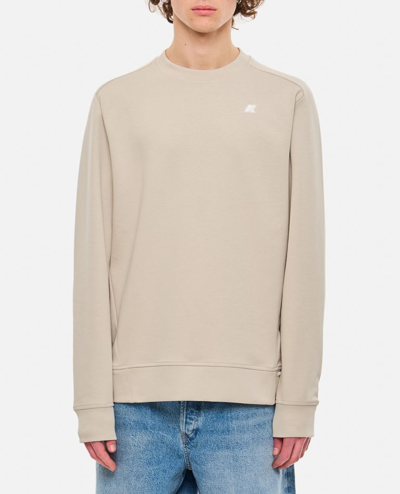 K-way Medine Sweatshirt In Beige