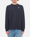 K-way K Way Medina Cotton Blend Crewneck Sweatshirt In Black