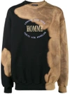 BALENCIAGA Oversized Homme sweatshirt,HANDWASH